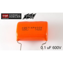 Orange Drop 716    0.1uf     600V